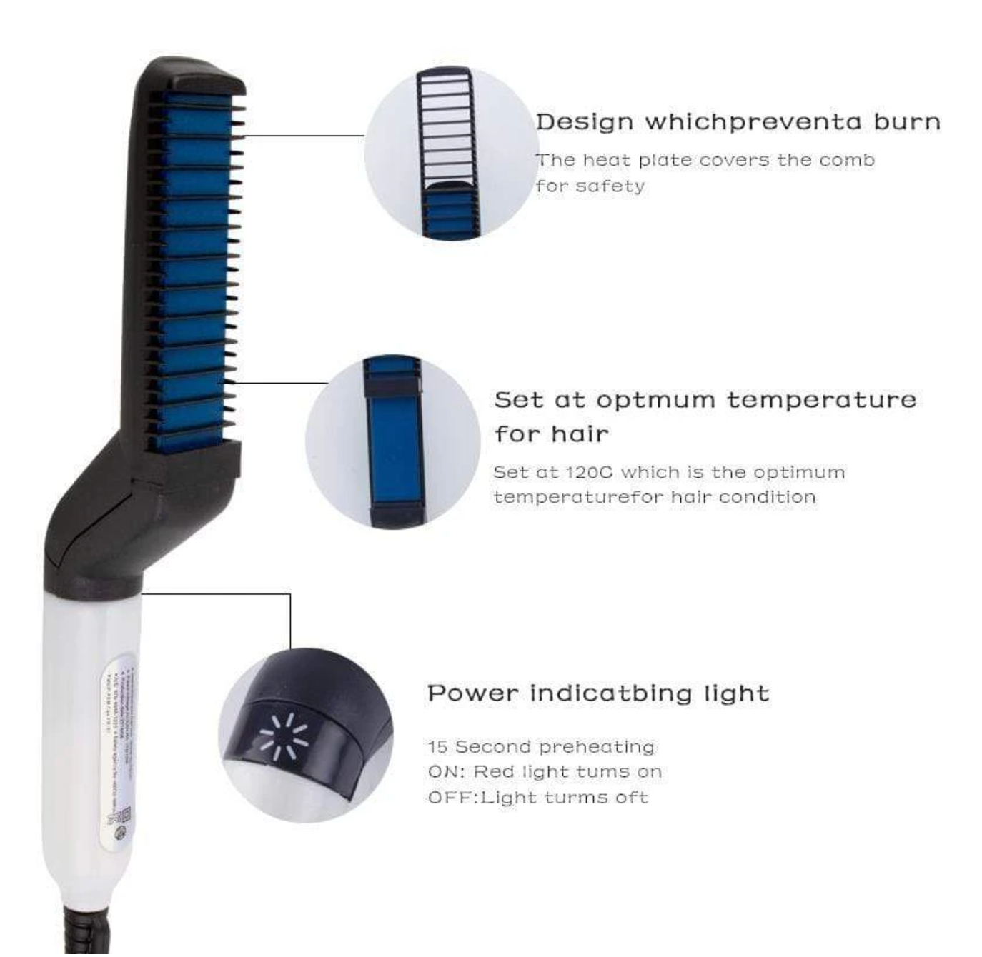 Multifunctional Beard Comb